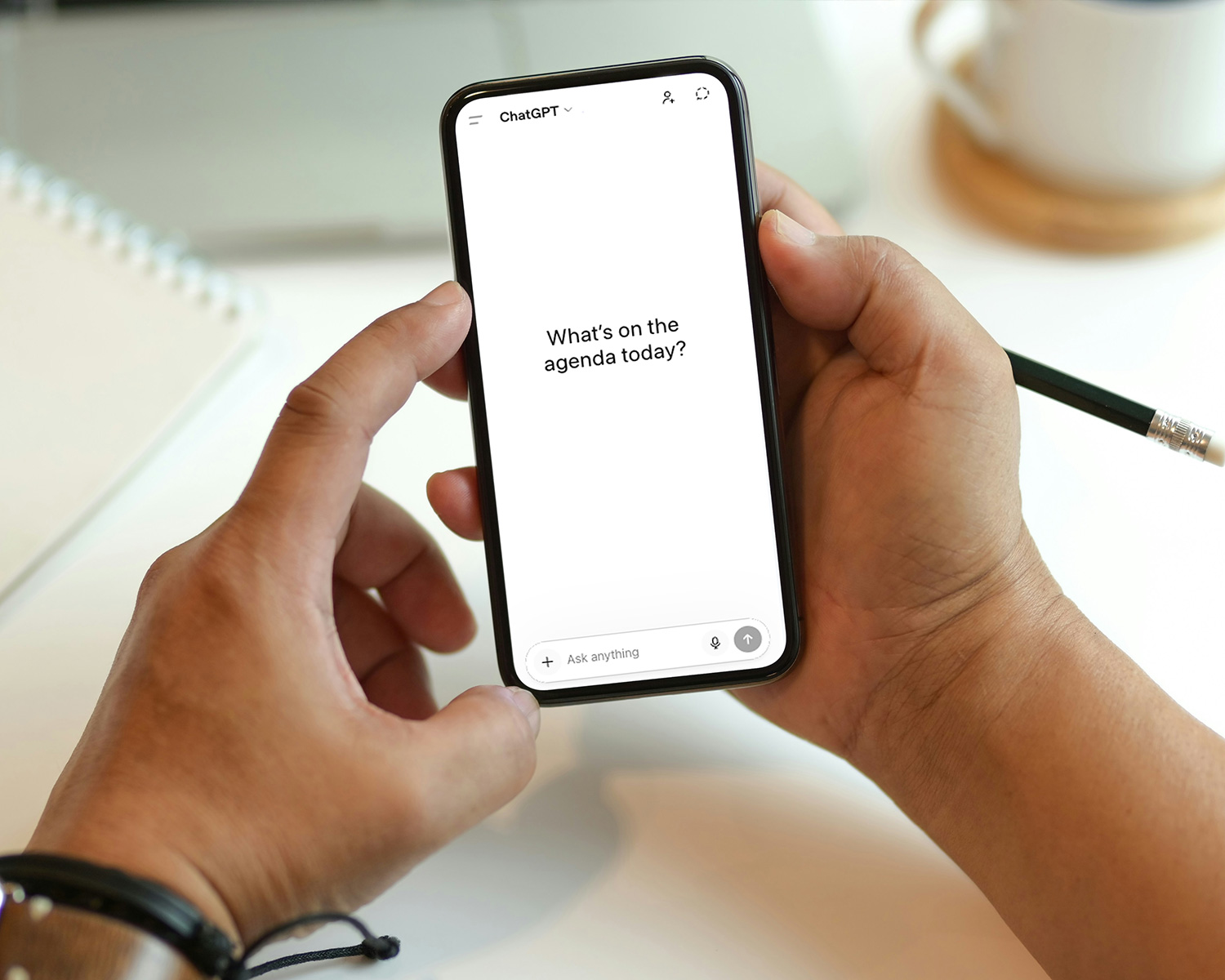 ChatGPT answering a local business recommendation query